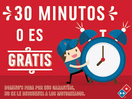 Domino's Pizza - Recuerda! que, si no llegamos en 30... | Facebook